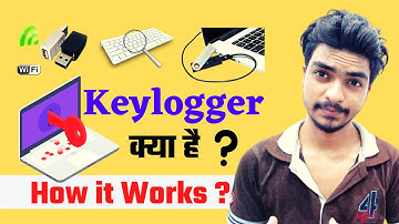 What is Keylogger ? Types of keylogger || How do Keyloggers work || Explained in Hindi