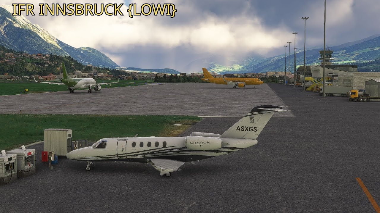 MSFS 2020 VFR flying VFR INNSBRUCK day 13 || IFR-VFR FLIGHT ||#MSFS2024 ...