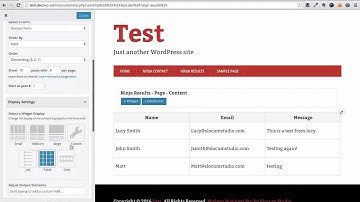 Display Ninja Form 3.x Submissions on any page | Conductor Plugin | Coming soon!