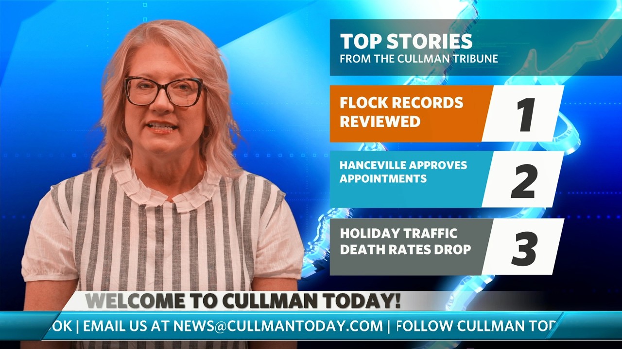 Flock series concludes | Hanceville names clerk nominee | Holiday deaths drop