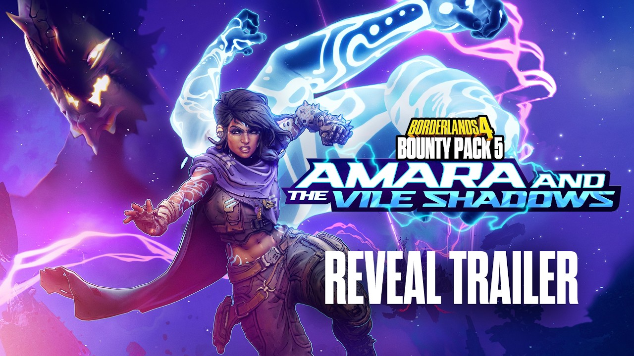 Borderlands 4 - Bounty Pack 5: Amara and the Vile Shadows: Official Reveal Trailer