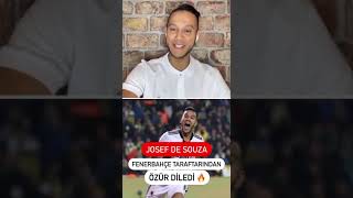 Josef De Souza Fenerbahçe Taraftarlarindan Özür Di̇ledi̇