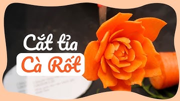 Cách tỉa hoa hồng từ cà rốt và chia sẻ bí kíp bắt được hồn hoa đẹp khi cắt tỉa của @mebaohan.official