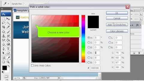 How to create a speech bubble effect for your website in PhotoShop - PhotoShop Tutorials
