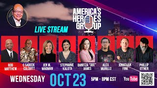 America's Heroes Group - Live Show - Wednesday, October 23, 2024