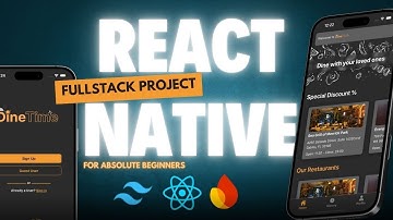 React Native Fullstack Project - 2025 | Expo | Firebase | iOS & Android | React native for beginners