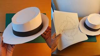Easy DIY Paper Hat Tutorial 🎩 | Step-by-Step Template Guide