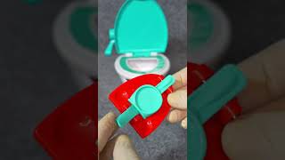 Satisfying with Unboxing &amp; Review Miniature Toilet PlaySet Video | ASMR Videos