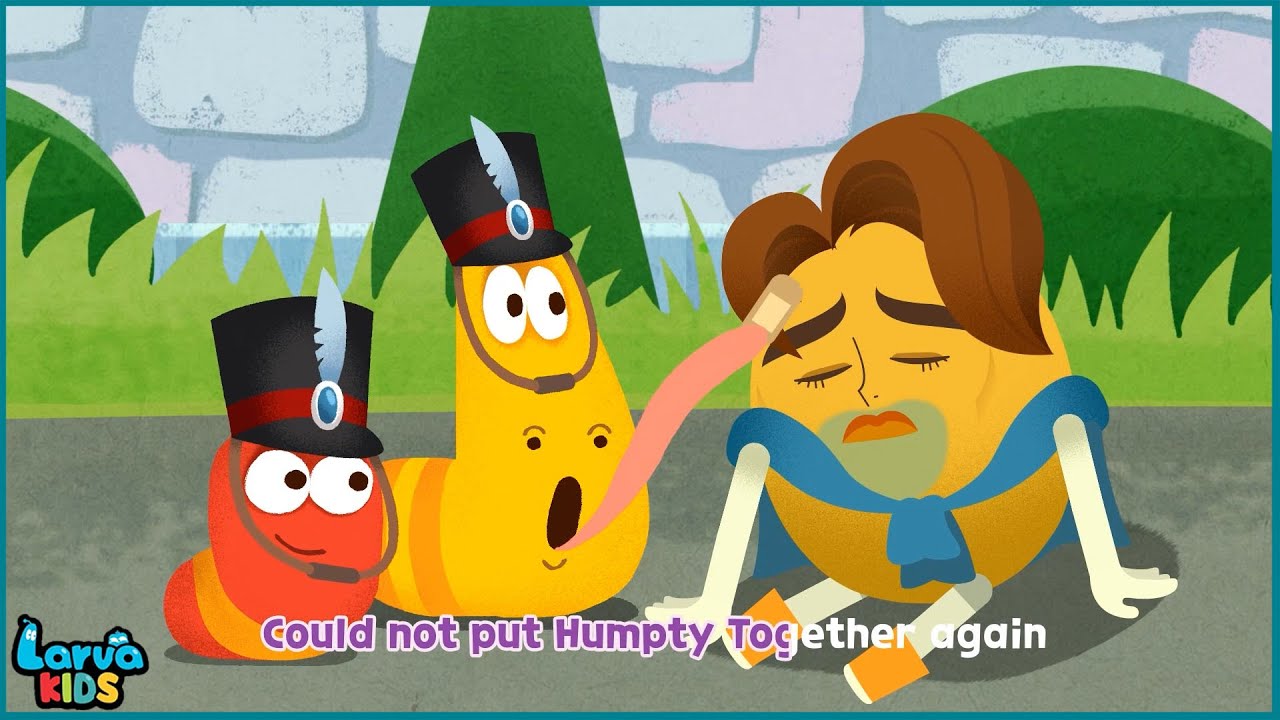 Humpty Dumpty Song | Nursery Rhymes + Kids Songs 