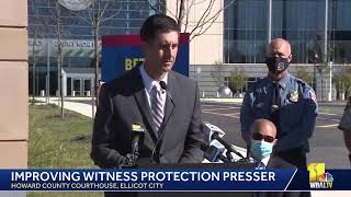 LIVE: Senator Ben Cardin and Congressman Kweisi and Howard County State’s Attorney Richard Gibson…