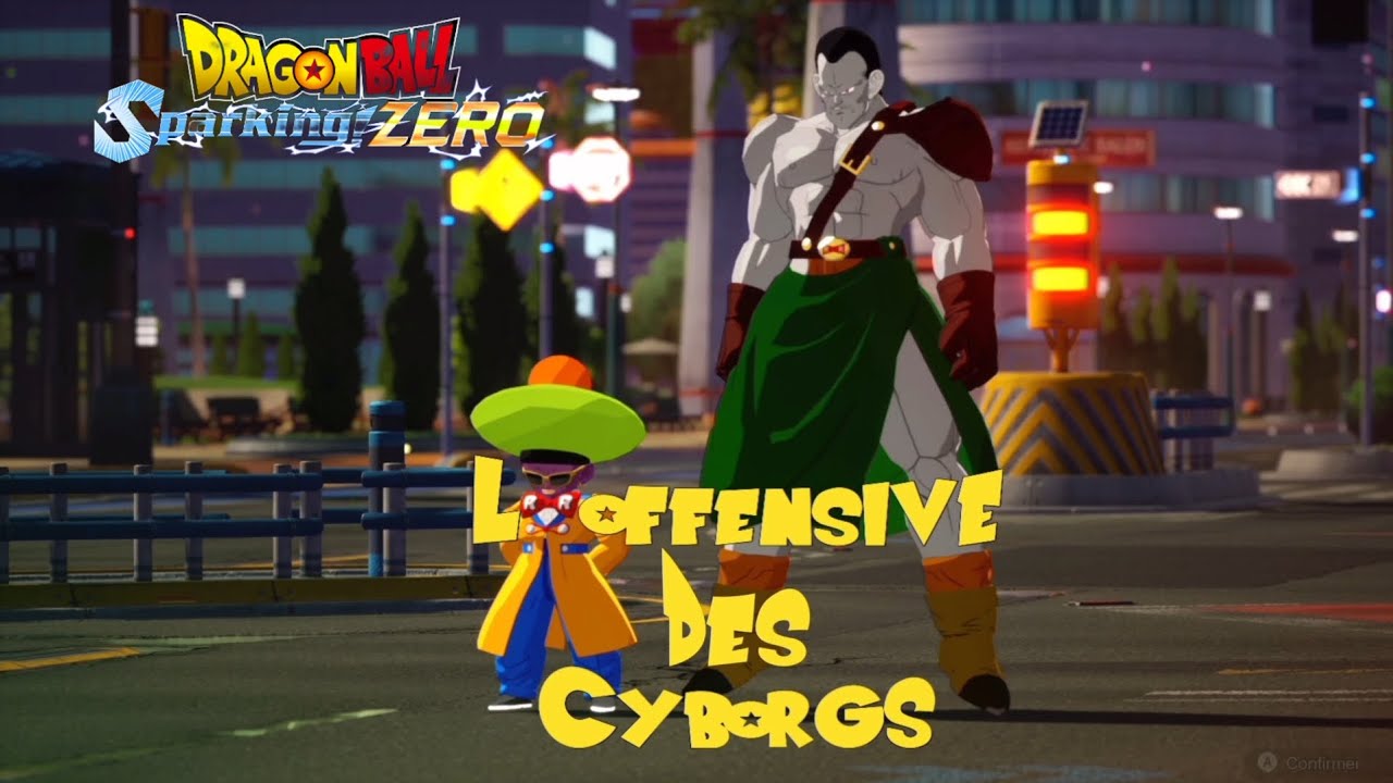 Film L'offensive Des Cyborgs sur Dbz Sparking Zero avec C14 et C15 mod PC 