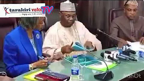 WATCH: INEC Chairman Mahmood Yakubu Steps Down 