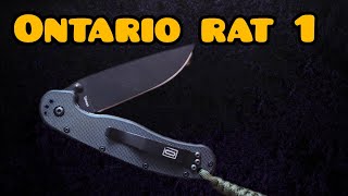 Лучший нож для EDC . Ontario rat 1