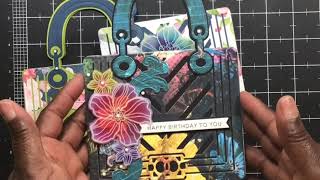 Annas Luxury Quilted Purse Card: Gift Card / Money Holders