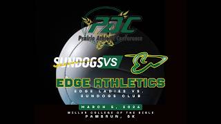 Edge Athletics  Ladies Volleyball  Edge Vs Sundogs Club