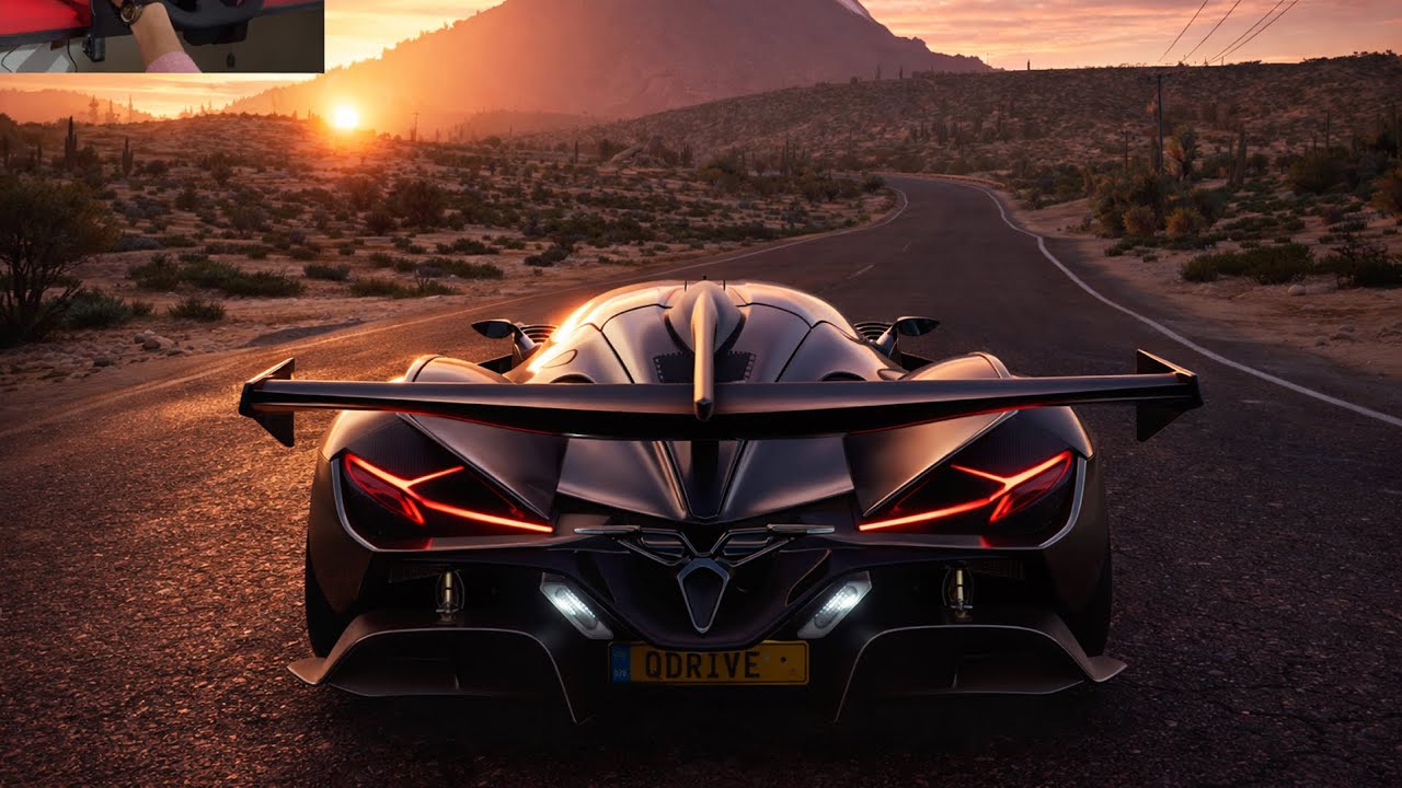 Forza Horizon 5: Apollo Intensa Emozione (IE) Handcam | Logitech G29 POV