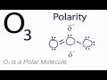 Ozone Polarity and Molecular Geometry