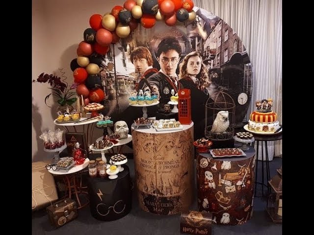 FIESTA DECORACION HARRY POTTER NINO