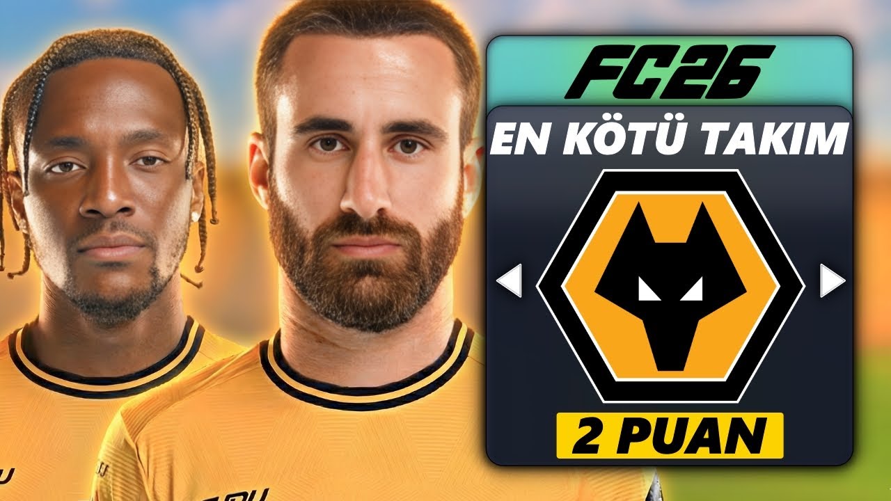 2 PUANLI İNGİLTERENİN EN KÖTÜ TAKIMINI KURTARIYORUZ! FC 26 REBUILD