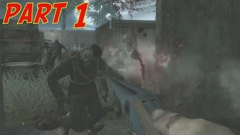 "COD4 Nostalgia!" - Shipment Zombies with Yoteslaya! #1 (CoD WaW Custom Zombies)