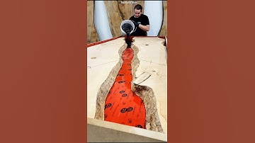 They Turned Waste Wood Into a Luxury Table 🤯