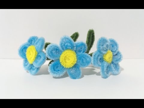 ABC TV | How To Make Easy Flower From Pipe Cleaner - Craft Tutorial