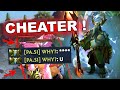 Dota 2 Cheater - NATURE'S PROPHET 6X CREEP STACKING!!!