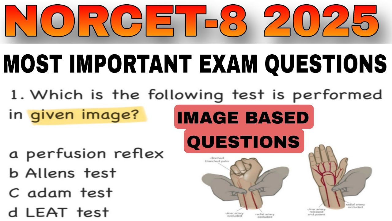 NORCET 8 IMAGE BASED QUESTION | AIIMS IMPORTANT IMAGE QUESTIONS | NORCET IMAGE BASED QUESTIONS