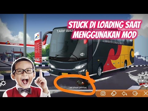 CARA MENGATASI STUCK LOADING BUS SIMULATOR INDONESIA | BUSSID UPDATE