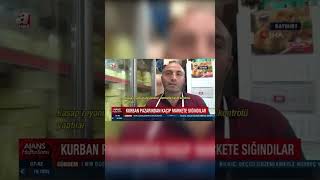 Kurban Pazarından Firar Eden Inekler Markete Girdi A Haber