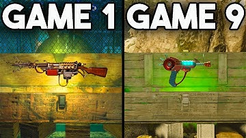 Trying The 1 Box Challenge On Every Zombies Game