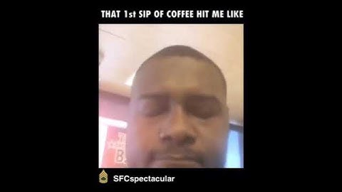 That FIRST sip of coffee  ☕️ #belike @sfcspectacular