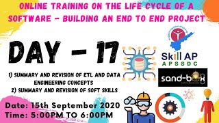 Day - 17 || APSSDC -Online Training on The life cycle of a software - building an end to end project screenshot 5
