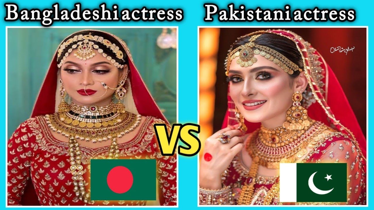 Bridal Makeup Challenge Pakistani Actress Vs Bangladeshi Actress Pick bridal-makeup-challenge-pakistani-actress-vs-bangladeshi-actress-pick