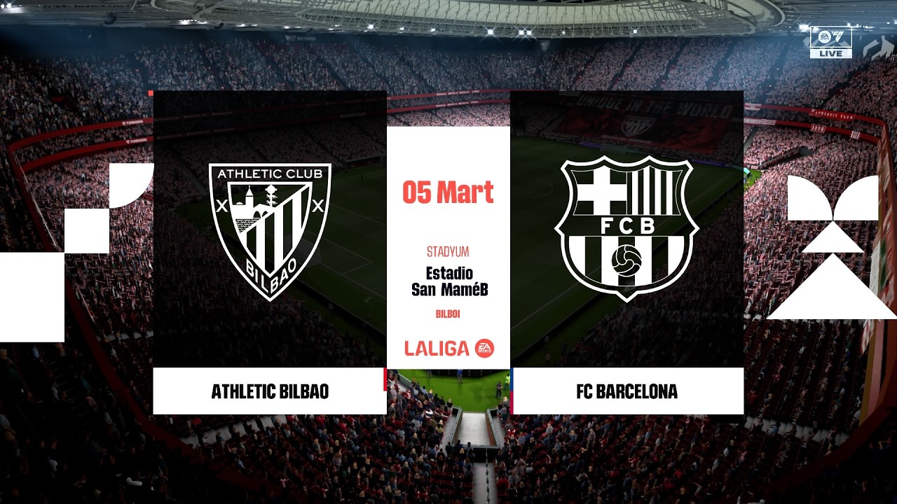 ATHLETİC BİLBAO-BARCELONA|LALİGA|FC|