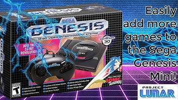 Hack your Sega Mini now! Project Lunar 1.0 is out: add games to your Sega Genesis or Mega Drive mini
