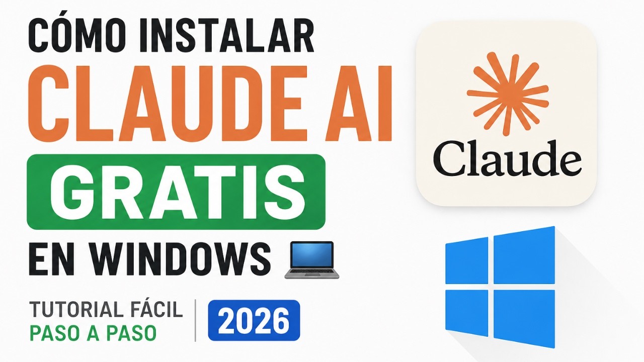 Cómo Instalar CLAUDE AI GRATIS en Windows 💻 | Tutorial Fácil Paso a ...