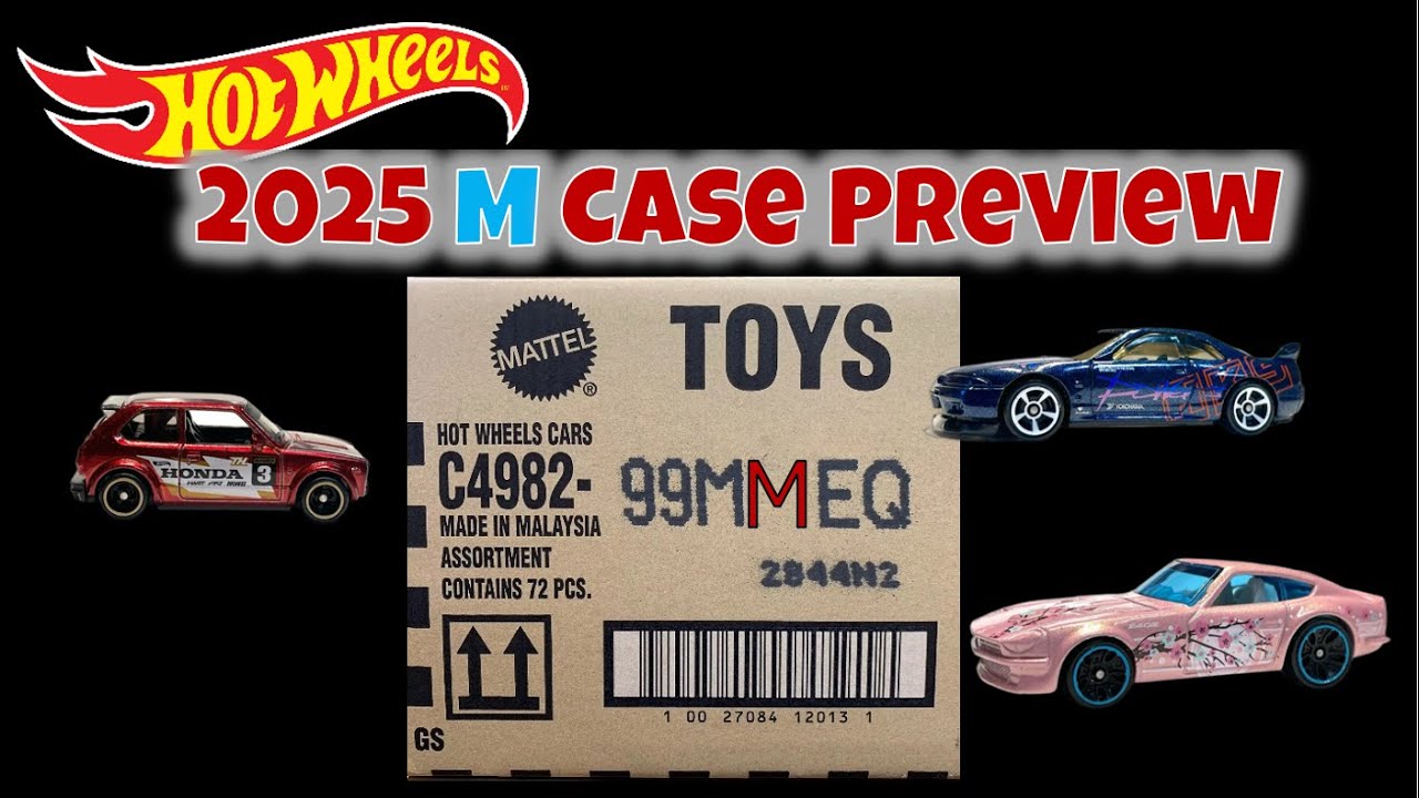 Hot Wheels 2025 M Case Preview!! Good mix! 
