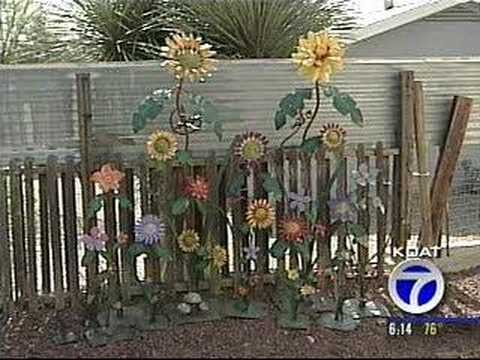 Mexican Metal Yard Art Nearby