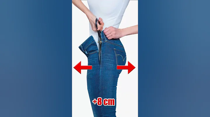 Best Trick to Upsize Jeans Miarti 🧵✂️