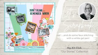 Scrapbook process video, hip kit club featuring our stories
Hey there my friends!
Thanks for stopping by and sharing a little of your day with me! Today Im using the Feb Hip Kit Club Kit Our Stories, to share a scrapbook page featuring the old television chip board pieces! Well also do some faux stitching with a white get pen! fun!
You can support my channel by giving this video a thumbs UP! and leaving a comment! I truly appreciate YOU!
Come say Hi on Instagram https://www.instagram.com/inknwhimsy/ Scrapbook process video, hip kit club featuring our stories