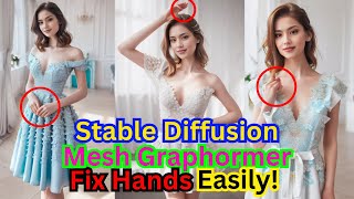 Celebrity Stable Diffusion Use Mesh Graphormer ControlNet To Fix Hands Wealth