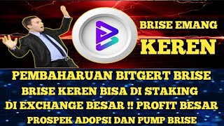 BITGERT BRISE KEREN !! PEMBAHARUAN BITGERT STAKING DI 3 EXCHANGE BESAR PROSPEK ADOPSI DAN PUMP BESAR