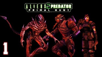 Aliens vs. Predator 2: Primal Hunt - Predalien Walkthrough Part 1 - Lifecyclus