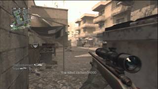 Sick old cod4 streak!