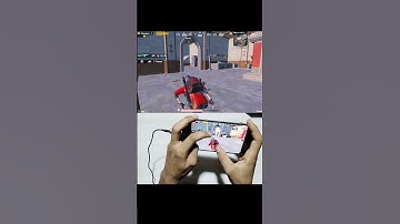 Fastest Squad Wipe 5 Finger + Gyroscope ❤️‍🔥 | Bgmi Handcam gameplay #bgmi #pubg #shorts