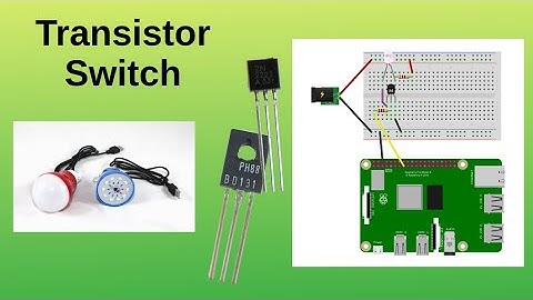 Transistor switch circuit for Raspberry Pi, Arduino and micro:bit