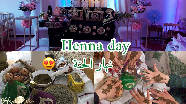 عيشو معي اجواء ليلة الحنة ديالي 💍👑دازت كلها نشاط 😍تقاليد مغربية :Henna Day