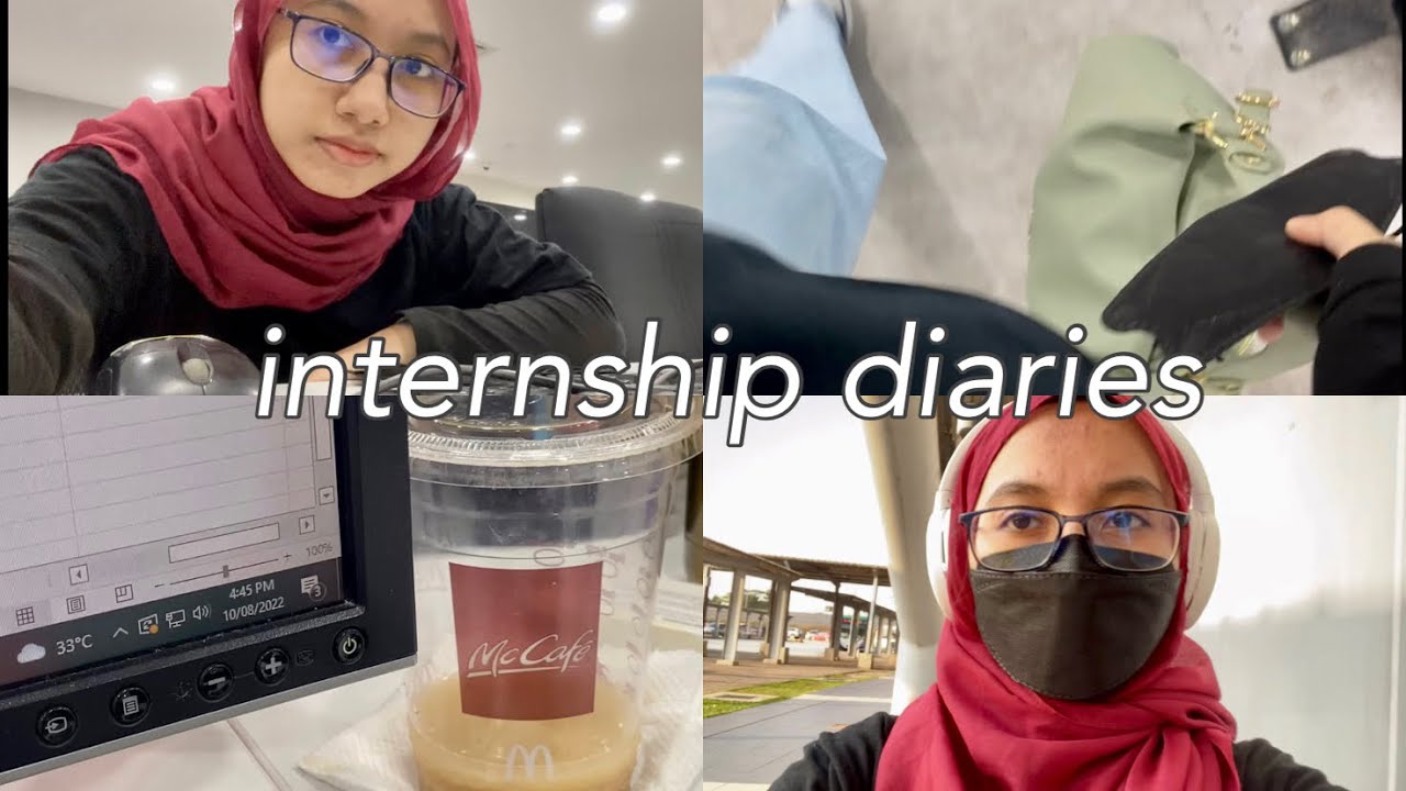 INTERNSHIP DIARIES | life of an office worker 8-5 - YouTube