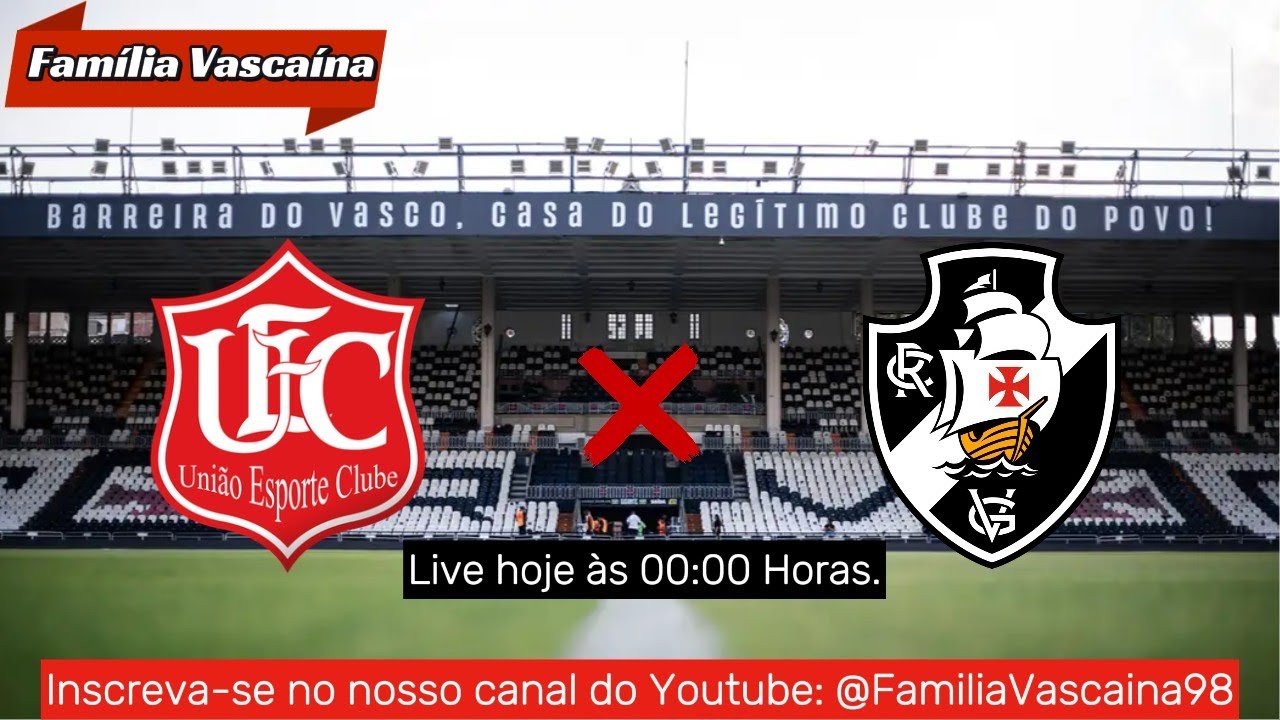 Live pós-jogo: União Rondonópolis X Vasco da Gama - jogo da 1ª rodada ...